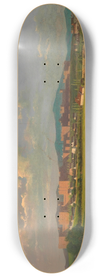 Josef Feid - Das Arsenal in Wien 8.25 inch art skate deck