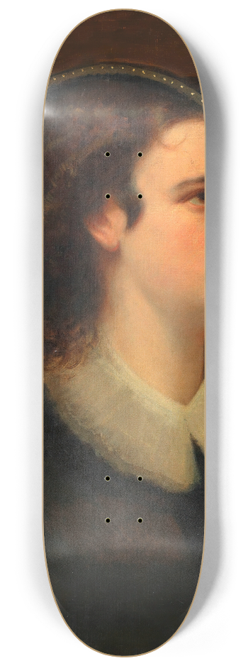 Josef Matthias Aigner - Charlotte Wolter als Maria Stuart 8.25 inch art skate deck