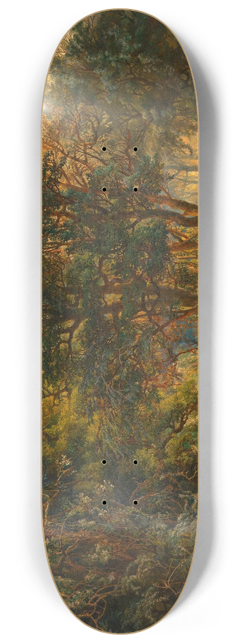 Josef Selleny - Australischer Urwald 8.25 inch art skate deck