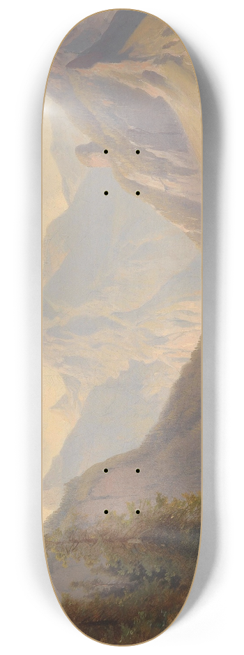 Josef Thoma - Blick auf den Knigssee 8.25 inch art skate deck