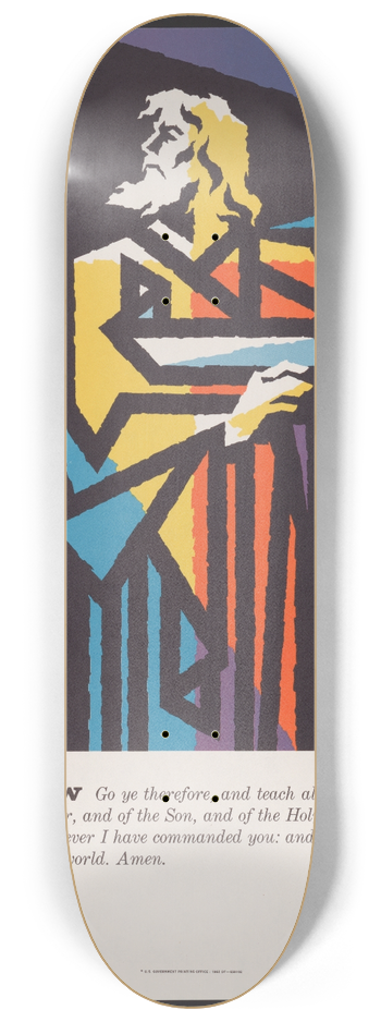 Joseph Binder - St. Matthew 8.25 inch art skate deck