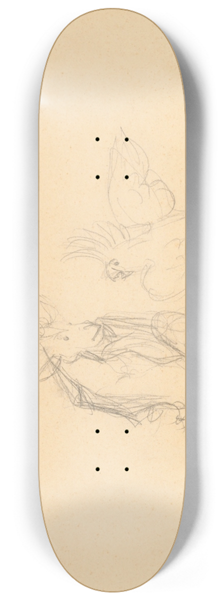 Jn Novk - Somrik a kakadu 8.25 inch art skate deck