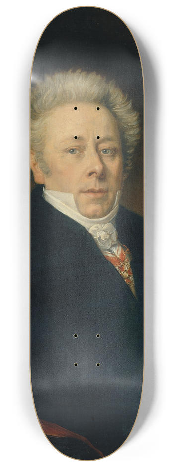 Joseph Krafft - Herrenbildnis 8.25 inch art skate deck