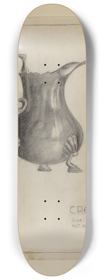 Joseph Leboit - Silver Creamer 8.25 inch art skate deck