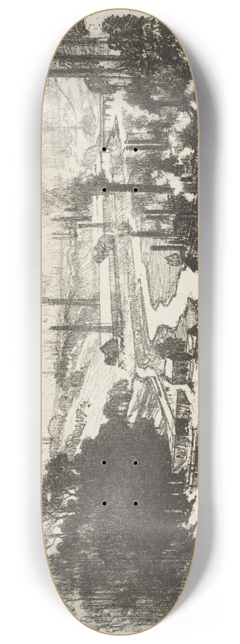 Joseph Pennell - Munition Works 8.25 inch art skate deck