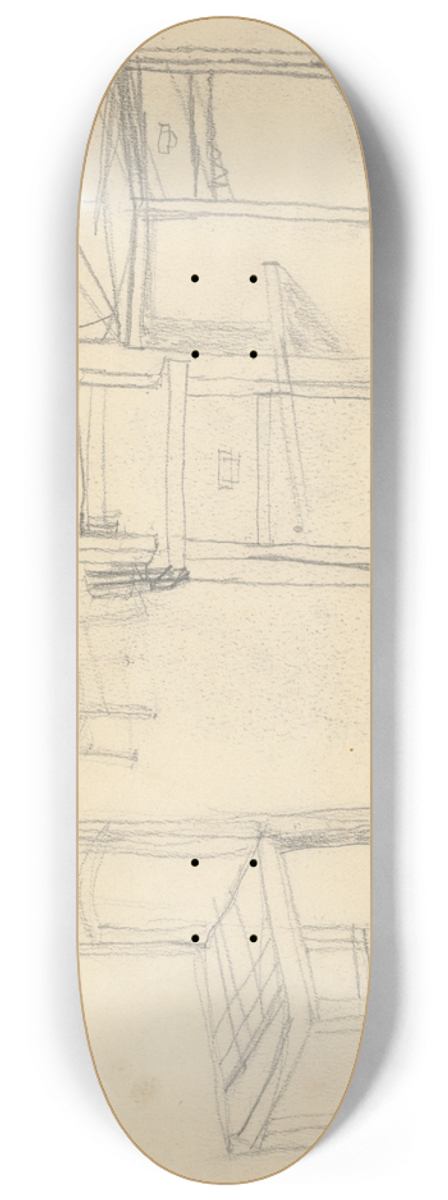 Jn Thain - Sketchbook 8.25 inch art skate deck