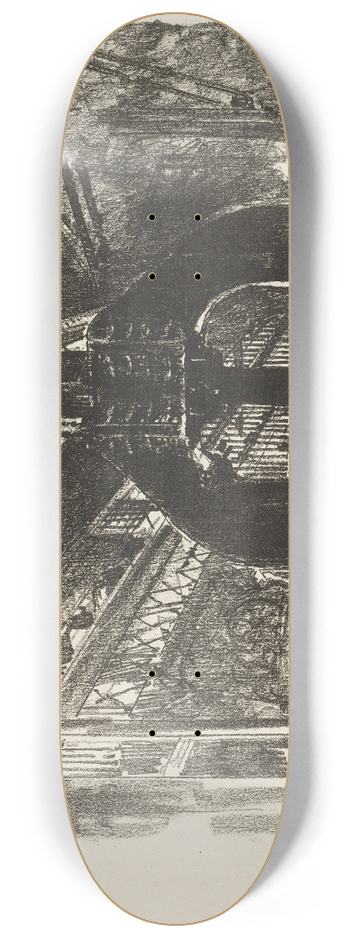 Joseph Pennell - The Great Hammer 8.25 inch art skate deck