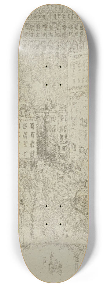 Joseph Pennell - Union Square 8.25 inch art skate deck