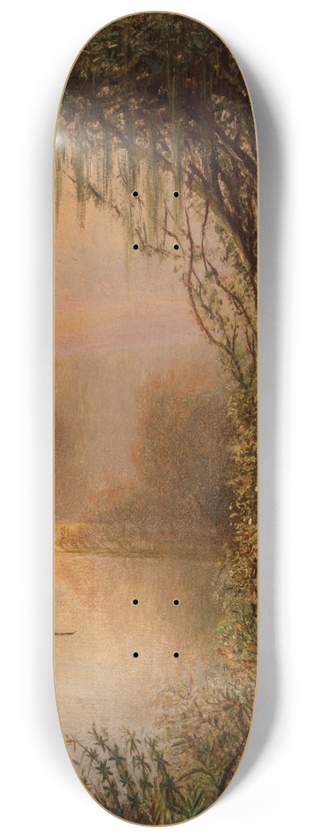 Joseph Rusling Meeker - Bayou 8.25 inch art skate deck