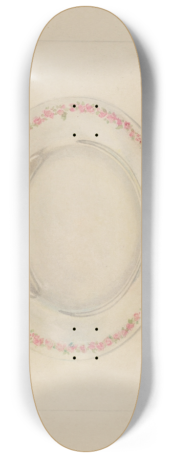 Joseph Sudek - Cake Saucer 8.25 inch art skate deck