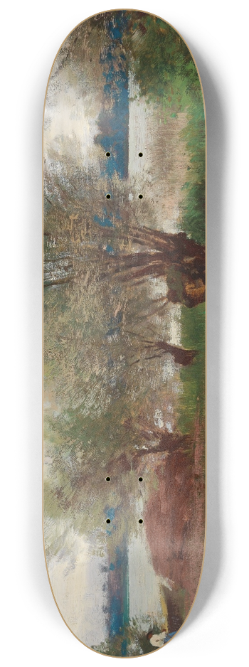 Joseph Wopfner - Weiden am Chiemsee 8.25 inch art skate deck