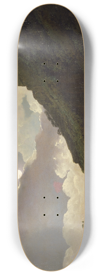 Joseph Wright of Derby - Matlock Tor by Moonlight 8.25 inch art skate deck