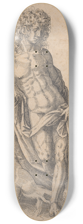 Jost Amman - Apollo 8.25 inch art skate deck