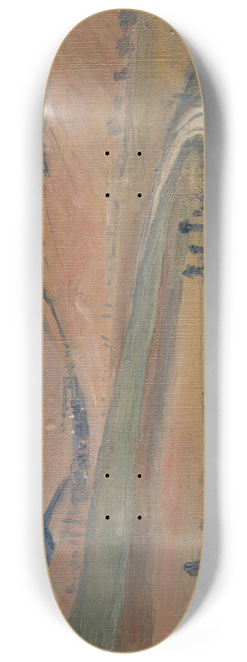 Jozef Hanula - Study Of Spi Landscape 8.25 inch art skate deck