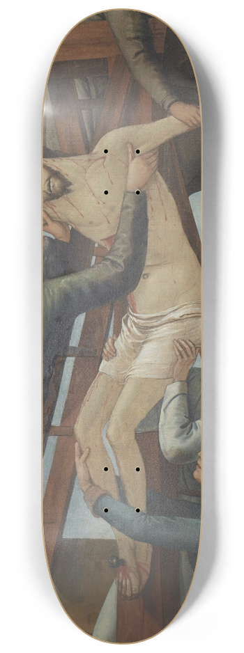Juan de Borgoa - Deposition from the Cross 8.25 inch art skate deck