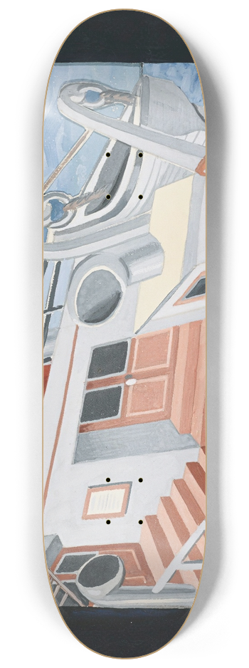 Juan Gris - Le Pont Dun Transat 8.25 inch art skate deck