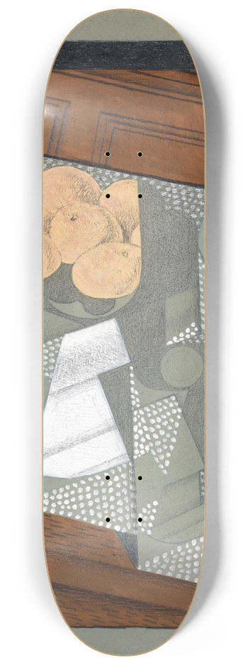 Juan Gris - The Fruit Bowl 8.25 inch art skate deck