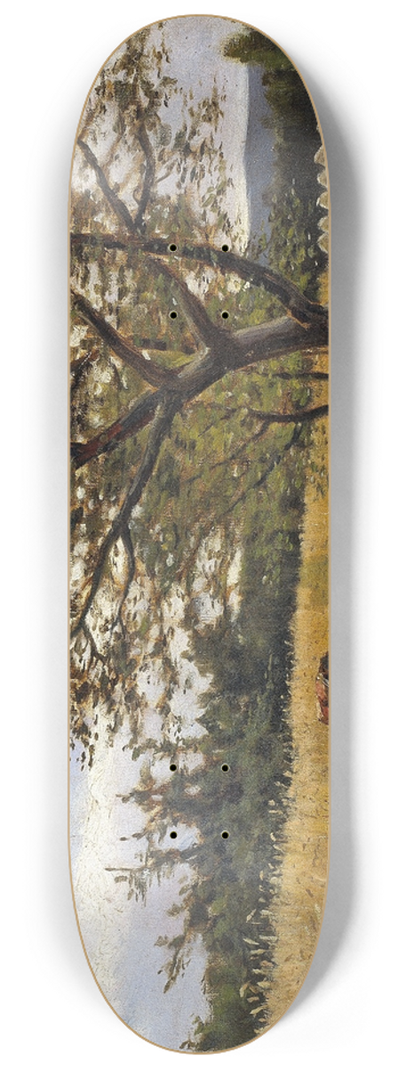 Joaquim Vayreda - Reaping 8.25 inch art skate deck