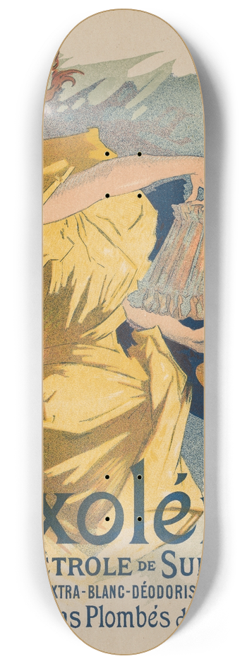 Jules Chret - Les Maitres de LAffiche, Pl. 13, Saxoline 8.25 inch art skate deck
