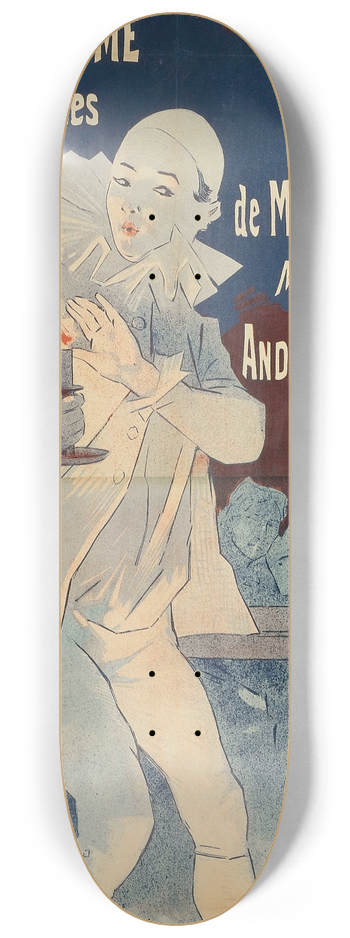 Jules Chret - Vient De Paraitre La Partition De Lenfant Prodigue 8.25 inch art skate deck