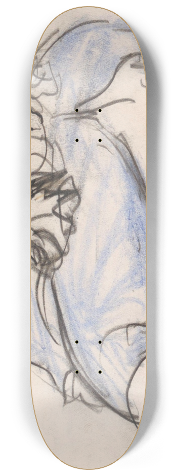 Jules Schmalzigaug - Lying on the Side 8.25 inch art skate deck