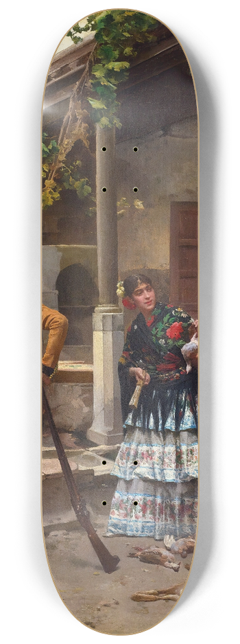 Jules Worms - After The Hunt 8.25 inch art skate deck