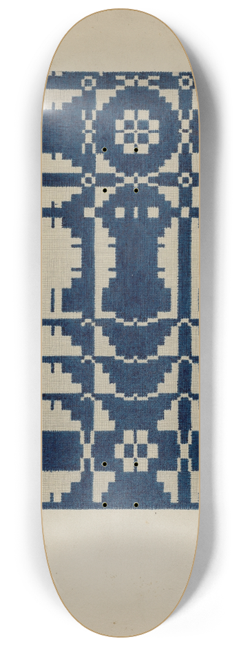 Julie C. Brush - Homespun Bedspread 8.25 inch art skate deck