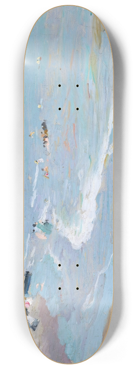 Joaqun Sorolla - Playa De Valencia 8.25 inch art skate deck