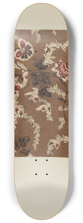 Julie C. Brush - Printed Cotton 8.25 inch art skate deck