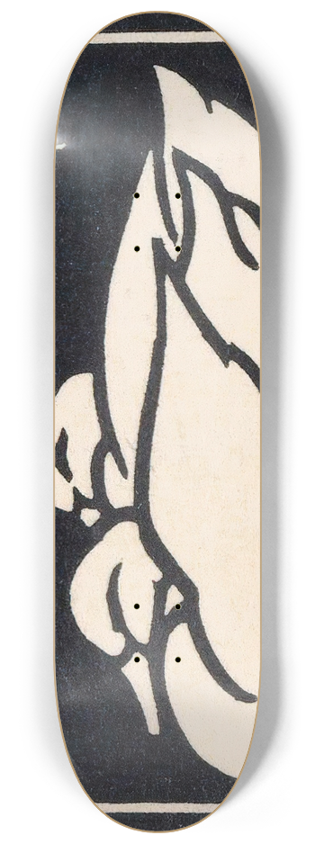 Julie de Graag - Twee eenden 8.25 inch art skate deck