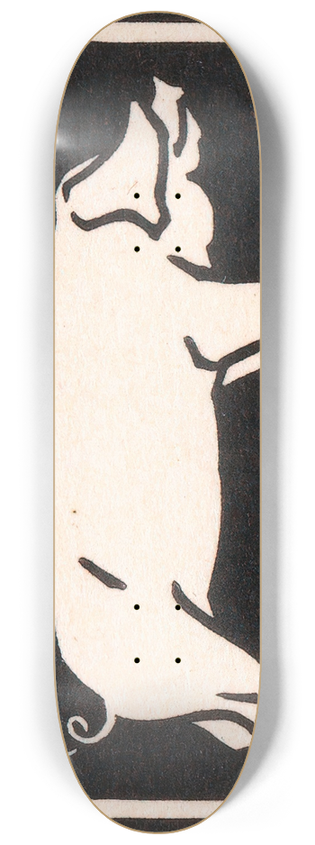 Julie de Graag - Varken 8.25 inch art skate deck