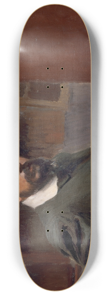 Joaqun Sorolla - Self Portrait 8.25 inch art skate deck