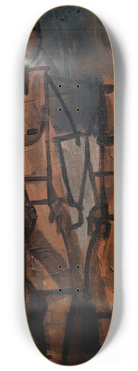 Joaqun Torres-Garca - Composicin 8.25 inch art skate deck