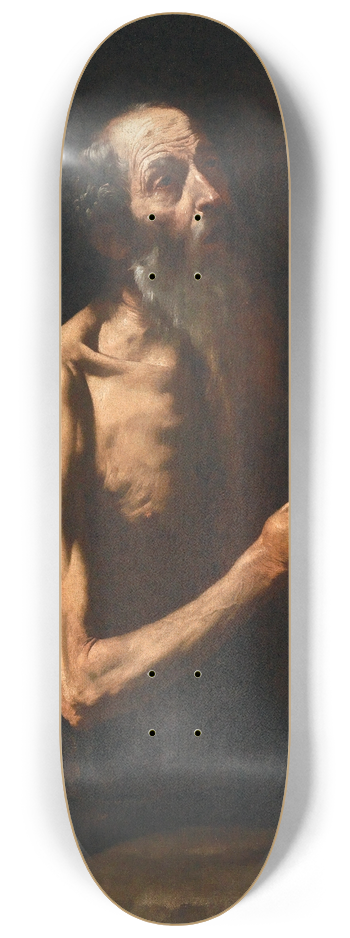 Jusepe de Ribera - Saint Onuphrius 8.25 inch art skate deck