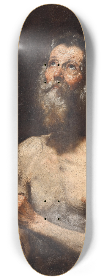 Jusepe de Ribera - Saint Onuphrius 8.25 inch art skate deck