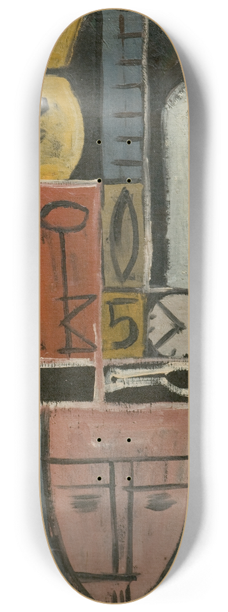 Joaqun Torres-Garca - Pintura 8.25 inch art skate deck