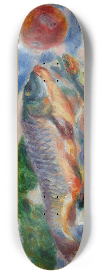Jzef Pankiewicz - Still life  Carp 8.25 inch art skate deck