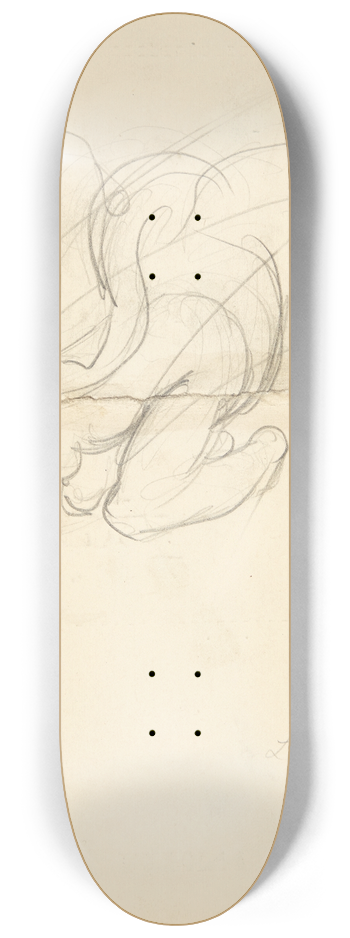 Kai Nielsen - Leda med svanen 8.25 inch art skate deck