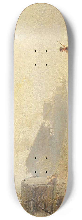 Karl Girardet - Unloading The Catch 8.25 inch art skate deck