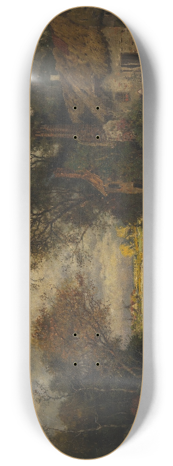 Karl Heffner - Idyll am Kanal 8.25 inch art skate deck