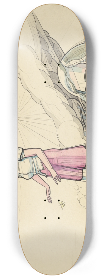 Karl Wiener - Kriegs-Idylle 8.25 inch art skate deck