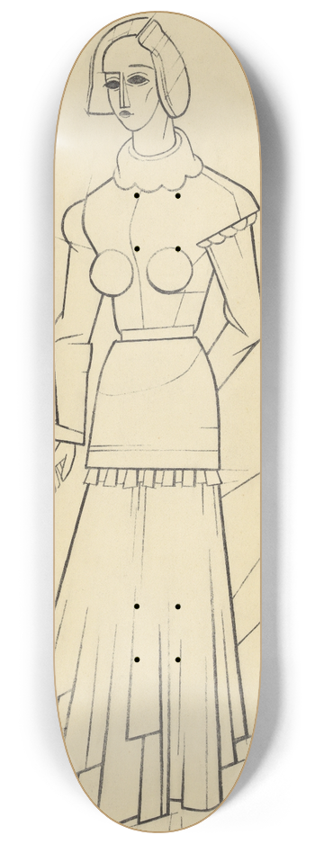 Karl Wiener - Mdchen 8.25 inch art skate deck