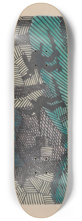 Karl Wiener - Ruber 8.25 inch art skate deck