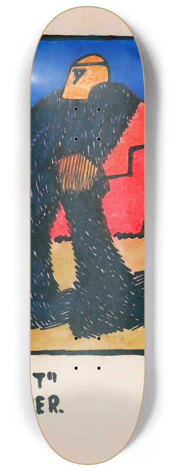 Karl Wiener - Wucht 8.25 inch art skate deck