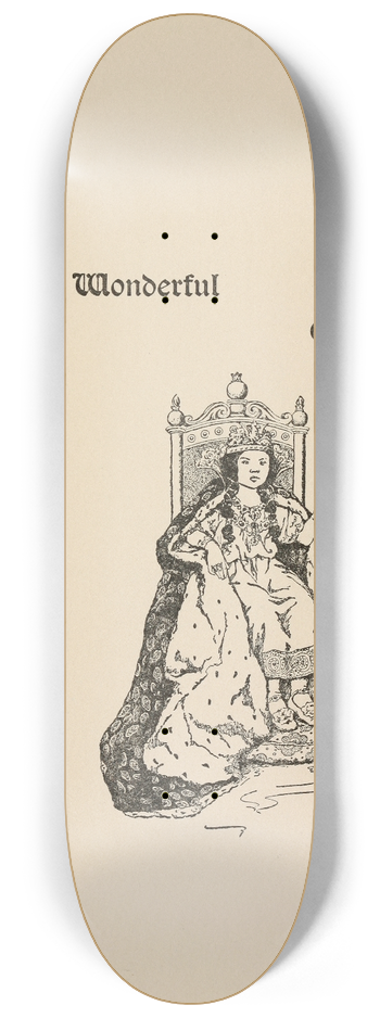 Katharine Pyle - Grannys Wonderful Chair. 8.25 inch art skate deck