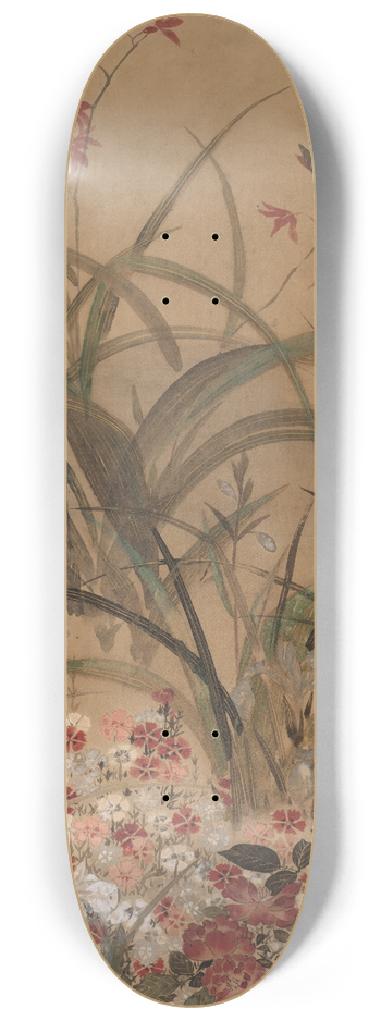 Kitagawa Ssetsu - Summer Flowers II 8.25 inch art skate deck