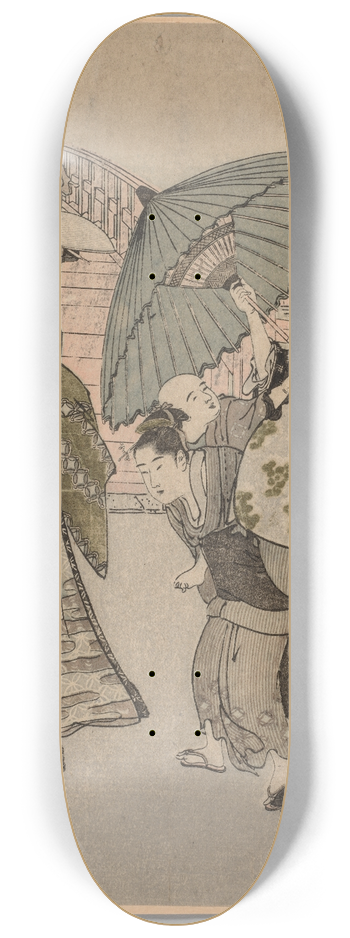 Kitagawa Utamaro - No Title 8.25 inch art skate deck