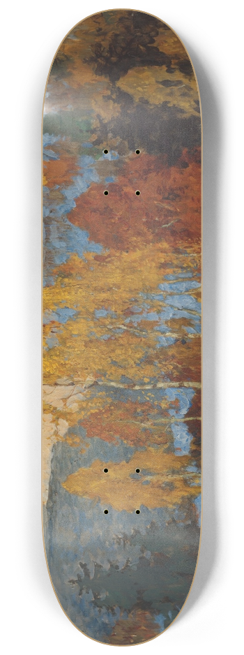 Konstantin Ivanovich Gorbatov - Golden autumn 8.25 inch art skate deck
