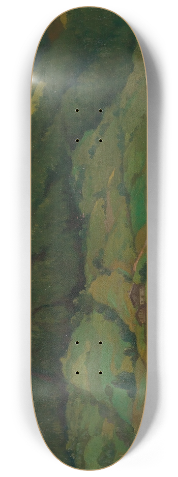 Konstantin Stoitzner - Einbruch der Dmmerung, Oberpinzgau 8.25 inch art skate deck