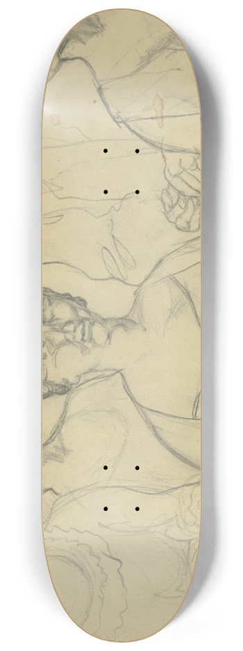 Kontantn Bauer - tdia enskch postv 8.25 inch art skate deck